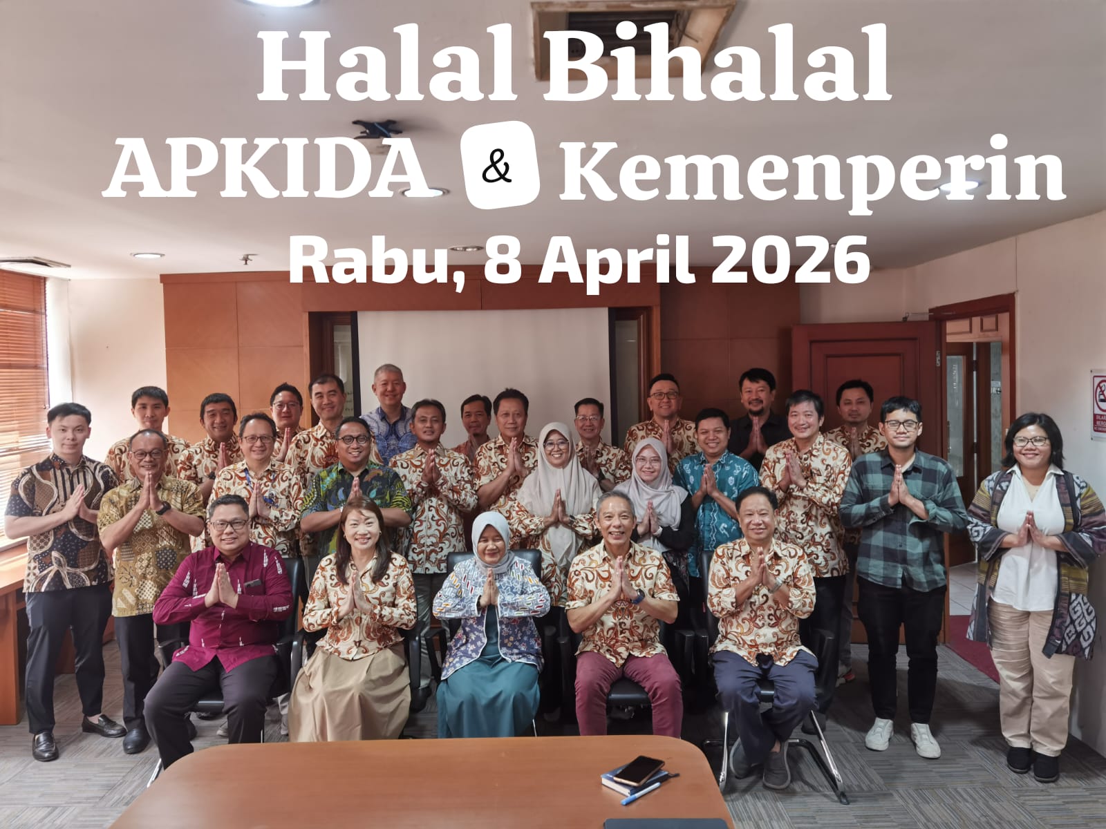 Halal Bihalal APKIDA bersama Kemenperin, 8 April 2026
